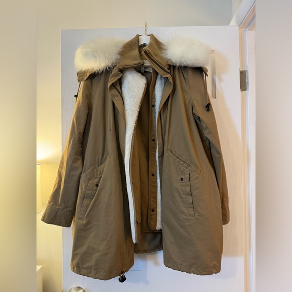 DEREK LAM fox fur parka - Picture 3 of 8